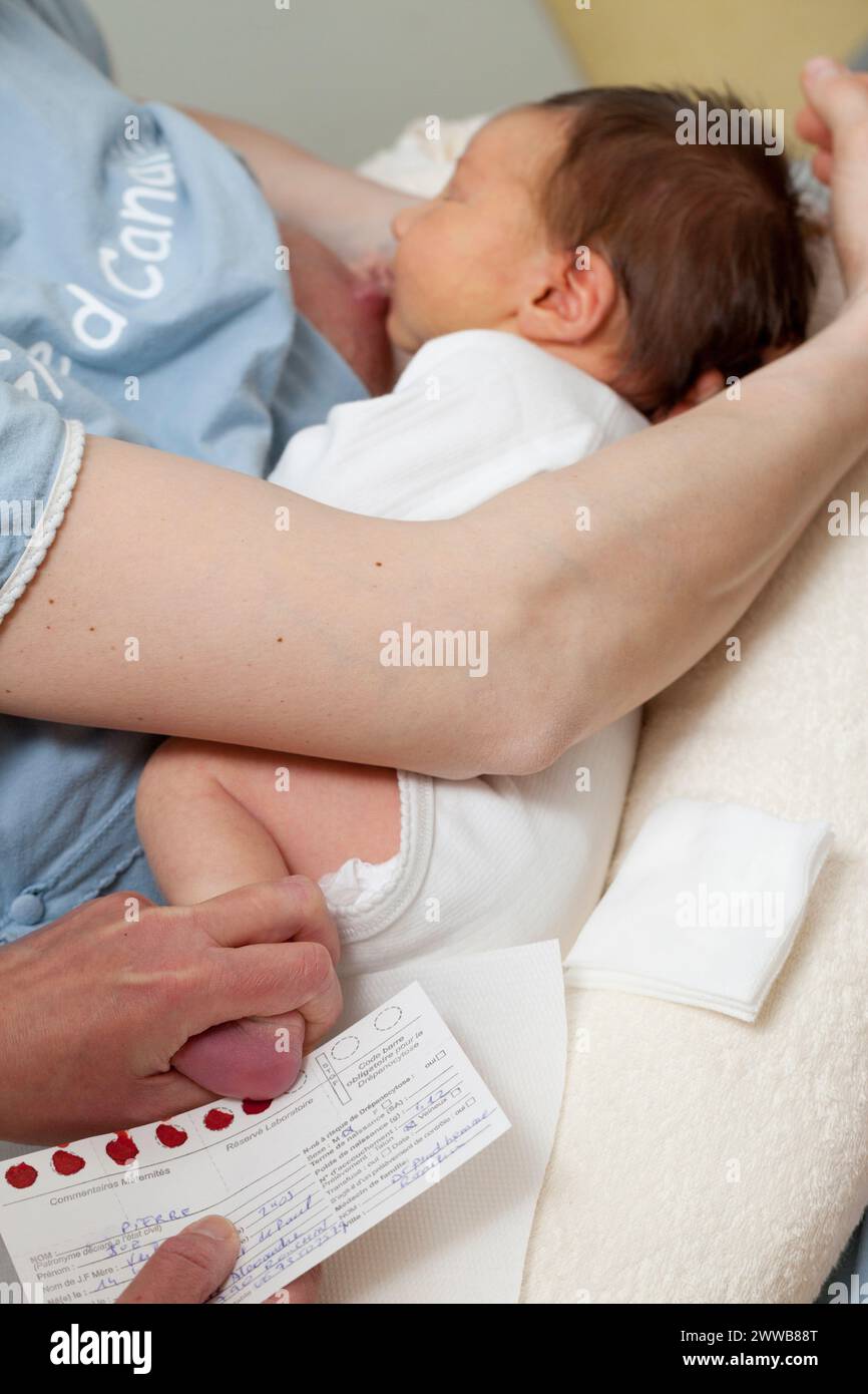 Hôpital. Maternité. Banque D'Images