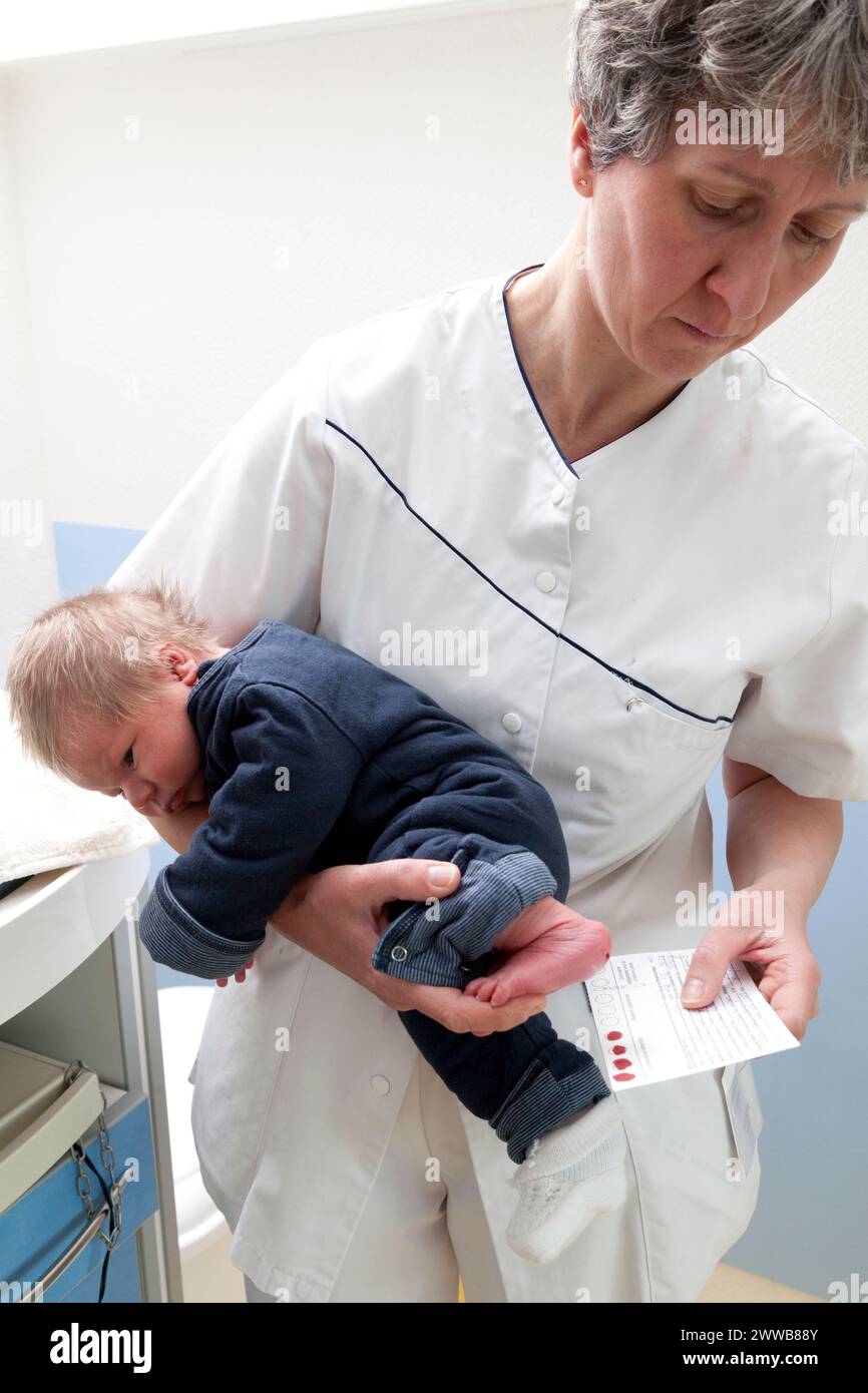 Hôpital. Maternité. Banque D'Images