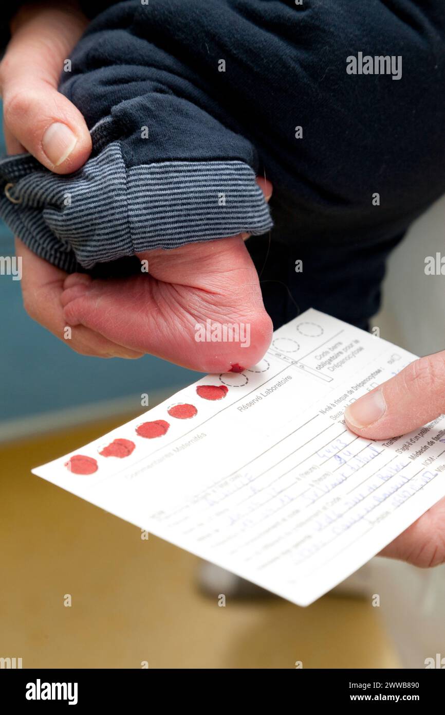 Hôpital. Maternité. Banque D'Images