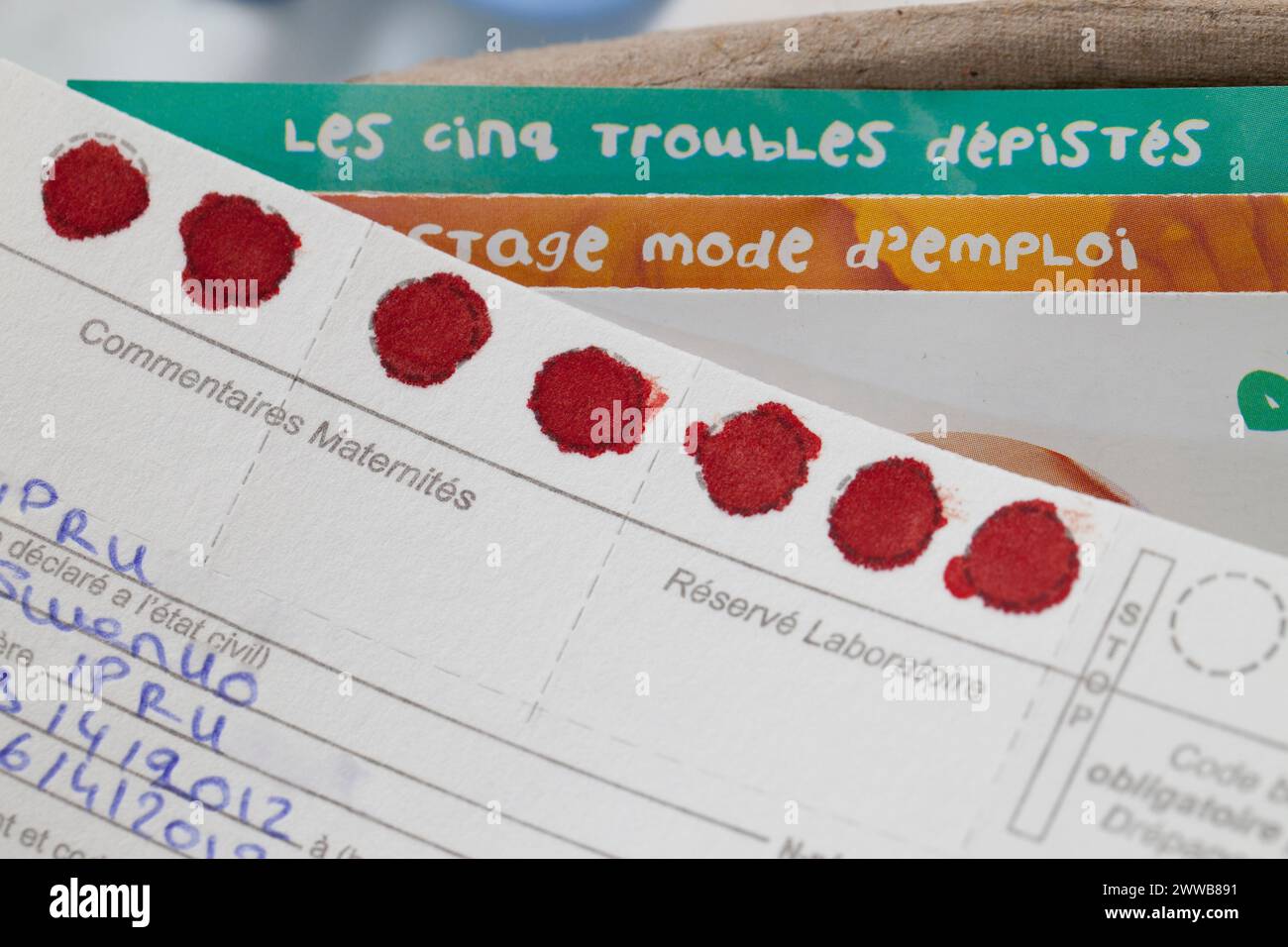 Hôpital. Maternité. Banque D'Images