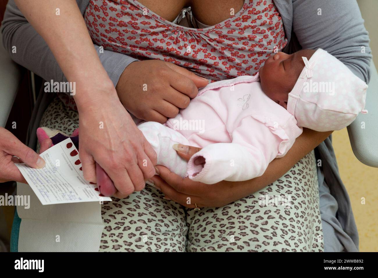Hôpital. Maternité. Banque D'Images