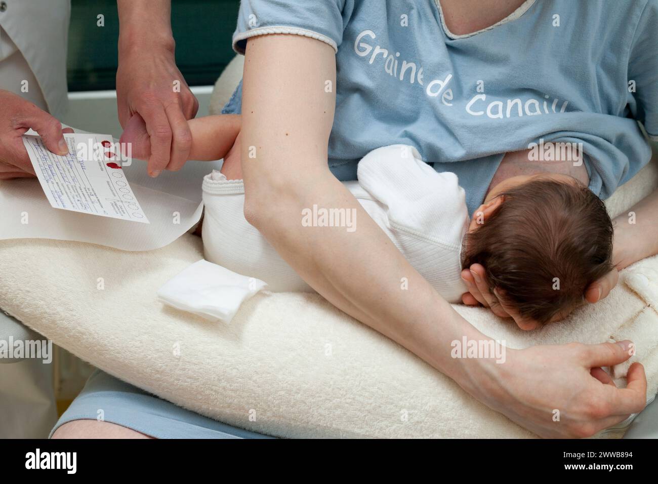 Hôpital. Maternité. Banque D'Images