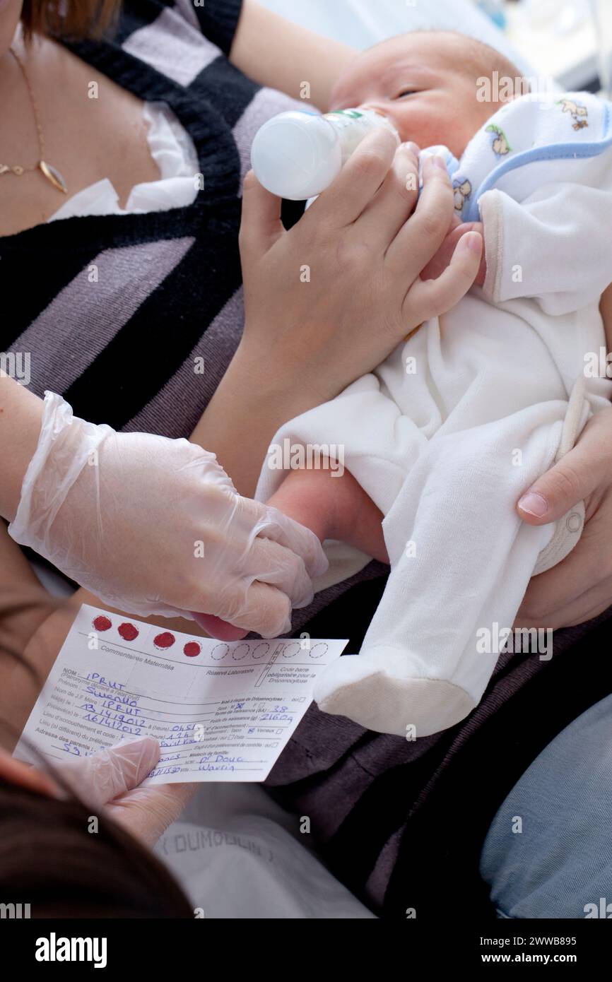 Hôpital. Maternité. Banque D'Images