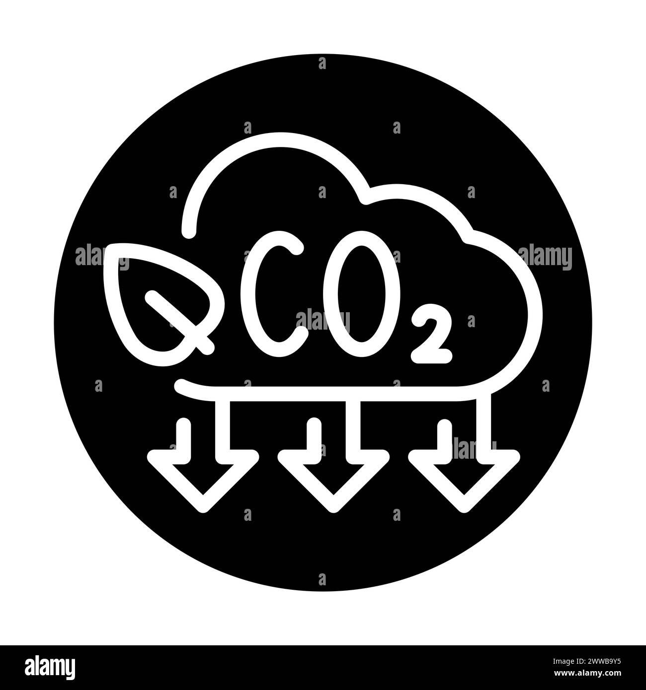 Icône plate couleur de réduction des émissions de dioxyde de carbone. Respectueux de l'environnement. Zéro empreinte carbone Illustration de Vecteur Icône plate couleur de réduction des émissions de dioxyde de carbone. Respectueux de l'environnement. Zéro empreinte carbone Illustration de Vecteur