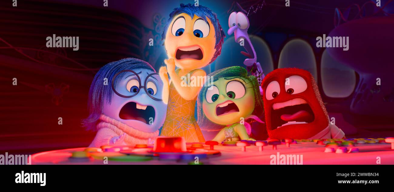 INSIDE OUT 2 (2024), réalisé par KELSEY MANN. Crédit : Pixar animation Studios / Walt Disney Pictures / album Banque D'Images