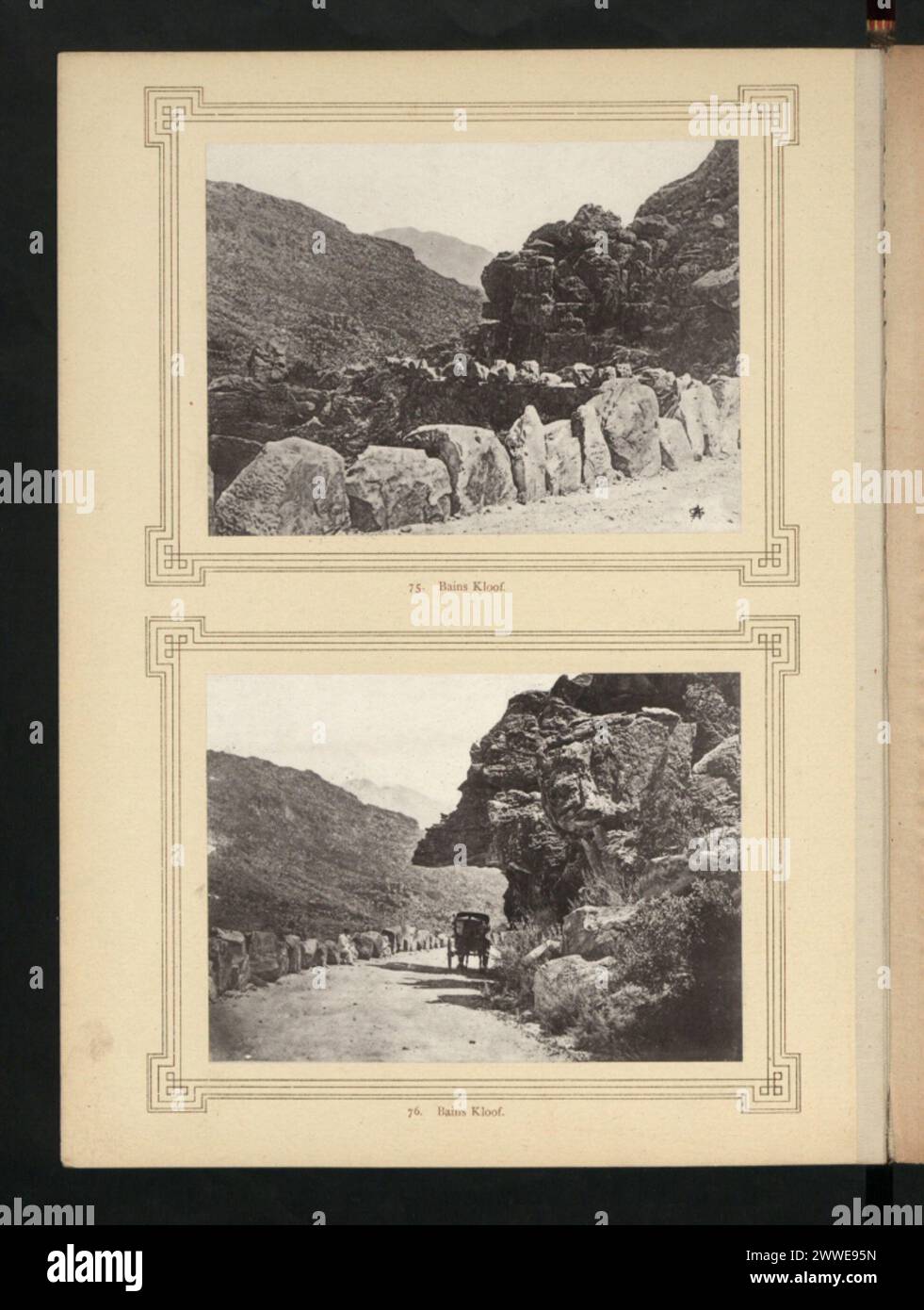 Description : bains Kloof. cap, bainskloof, southafirca, afrique Banque D'Images