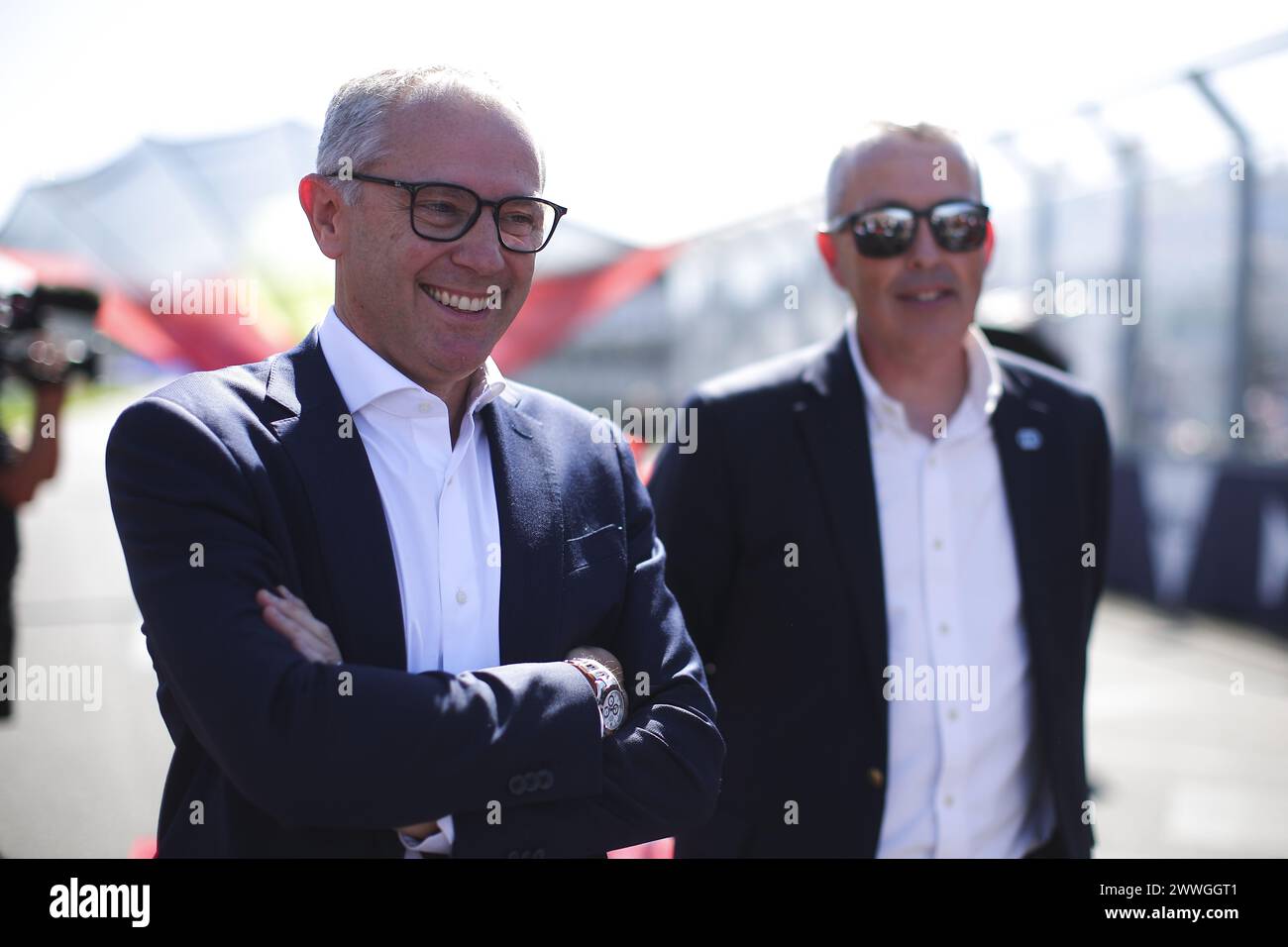 Lors du Rolex Australian Grand Prix 2024 de formule 1, 3ème manche du Championnat du monde de formule 1 2024 du 22 au 24 mars 2024 sur le Albert Park circuit, à Melbourne, Australie Banque D'Images