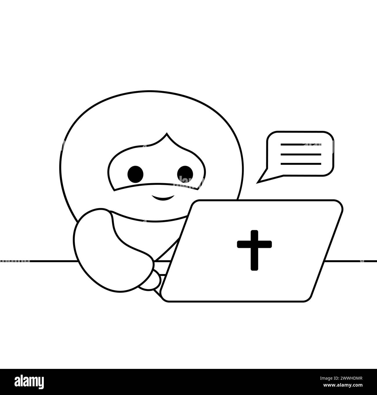 Pour les icônes, le web, les cartes postales, la décoration, l'emballage, les imprimés pour les objets, les couvertures pour les carnets, la décoration des boîtes pour l'autocollant, sac à dos, élément individuel, c Illustration de Vecteur