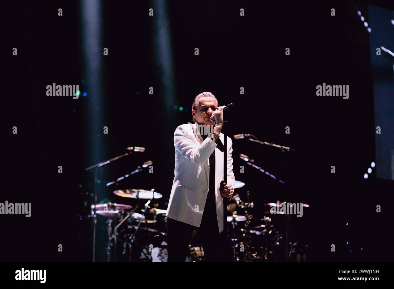 Depeche mode effectue une tournée Memento mori à Turin, en Italie Banque D'Images