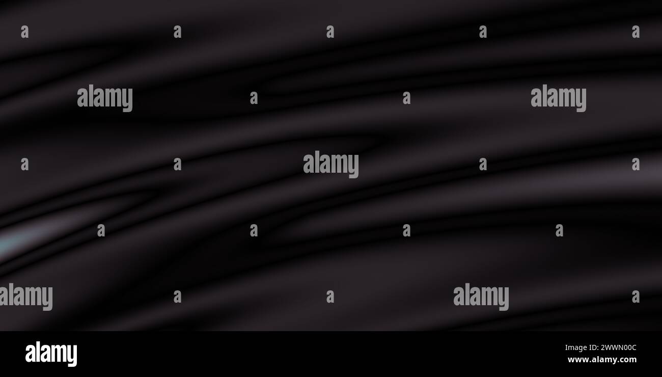 Noir de luxe, fond d'entreprise riche, fond d'écran moderne technologique et futuriste, rendu 3D, illustration 3D. Banque D'Images
