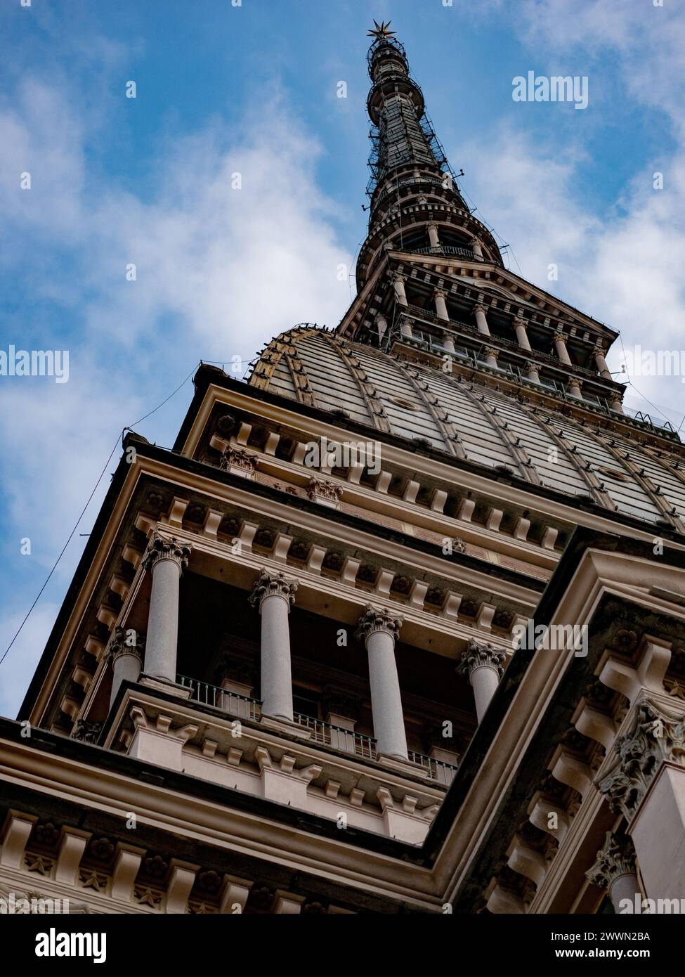 Mole Antonelliana.Turin, Italie Banque D'Images