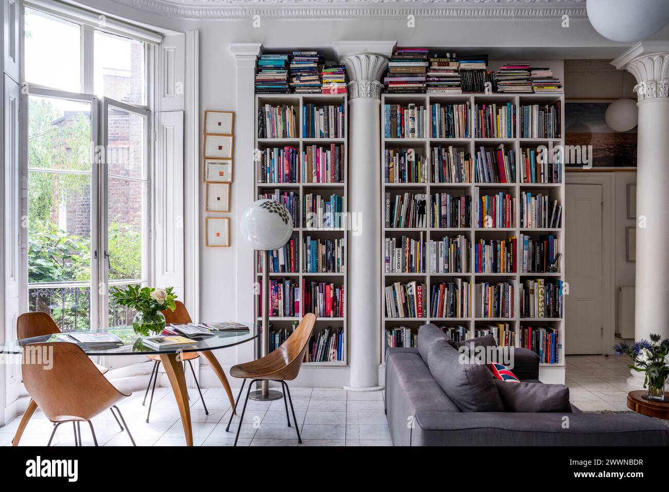 Appartement moderne West London, Royaume-Uni Banque D'Images
