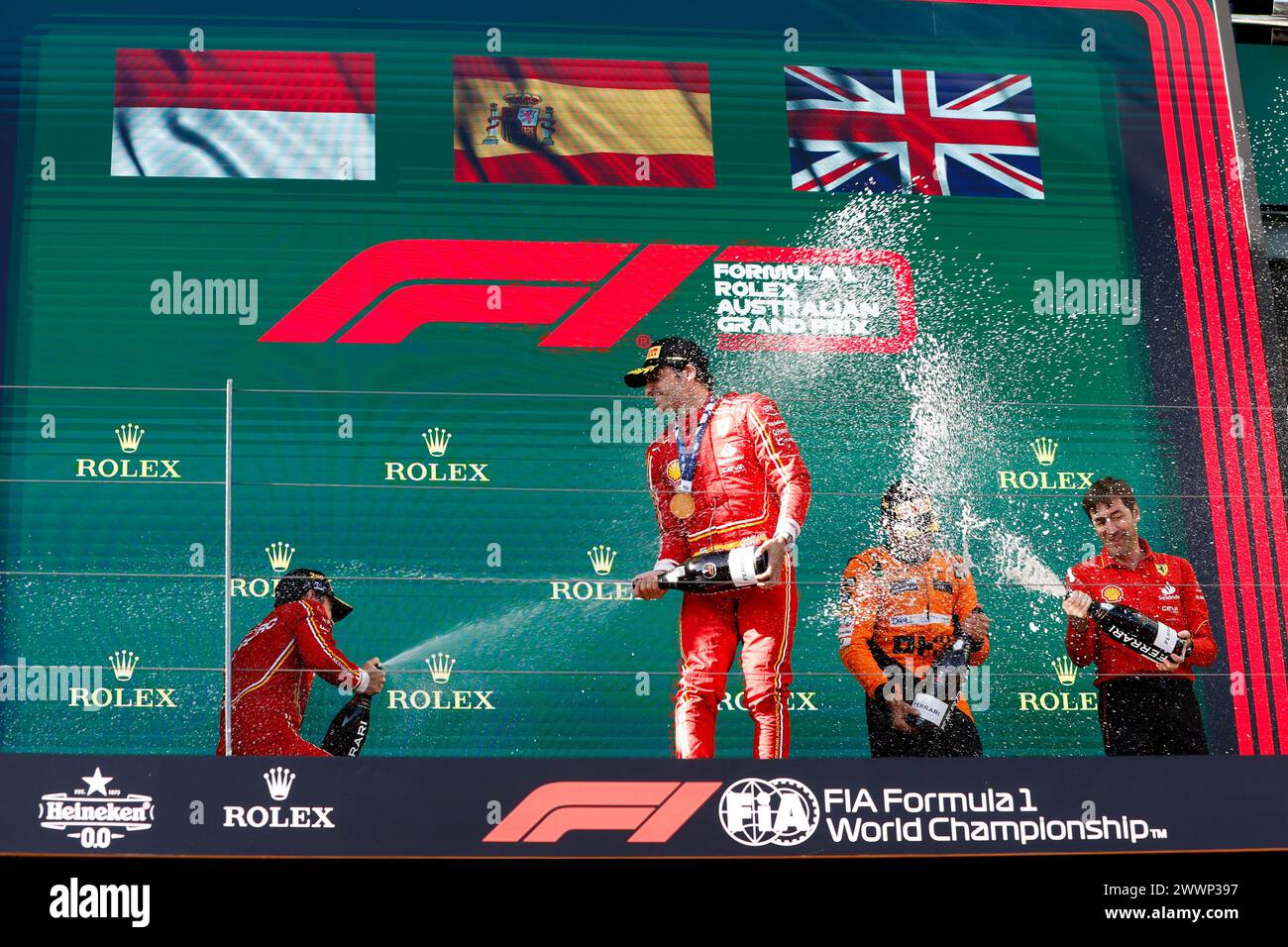 Formule 1 grand prix d'australie rolex 2024 Banque de photographies et