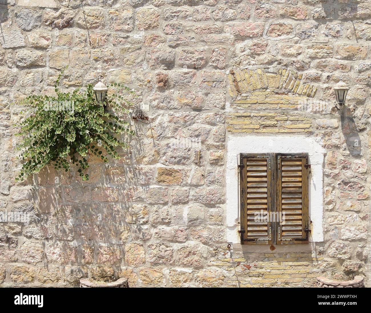 Vieille ville de Budva dans la ville Monténégro-Balkans Banque D'Images