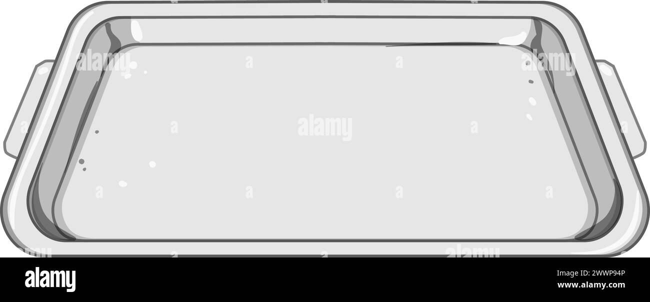 illustration vectorielle de dessin animé de plateau de repas Illustration de Vecteur