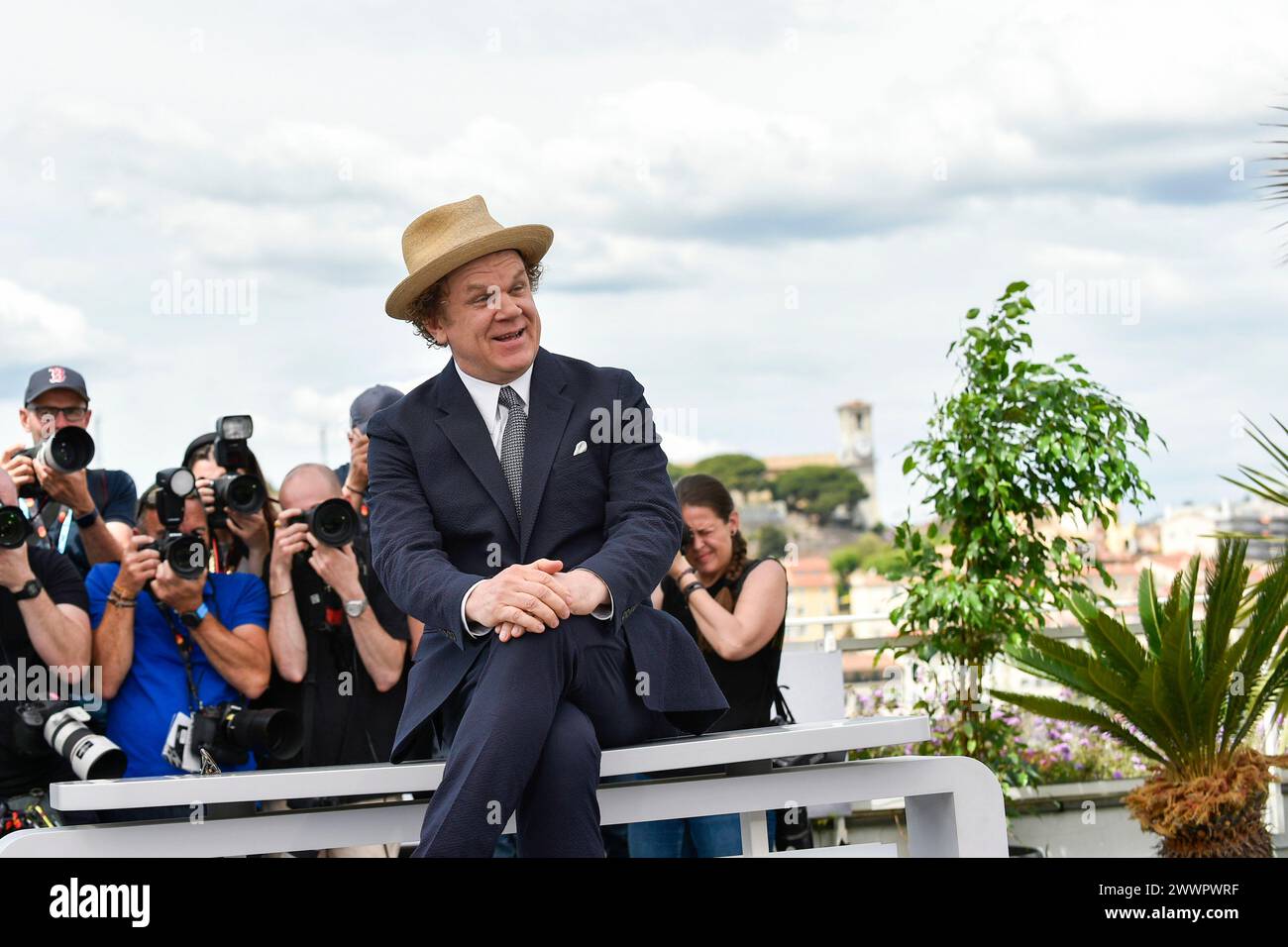 Acteur, producteur de films et scénariste John C. Reilly, jury de la « Camera d'Or », une section de la sélection officielle du Cannes fil Banque D'Images