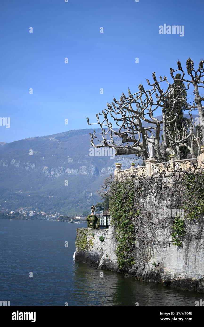 Lac de Como ou Lac de Côme - Lombardie - Italie Banque D'Images