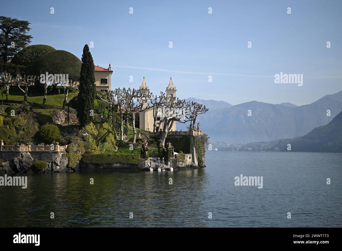 Lac de Como ou Lac de Côme - Lombardie - Italie Banque D'Images