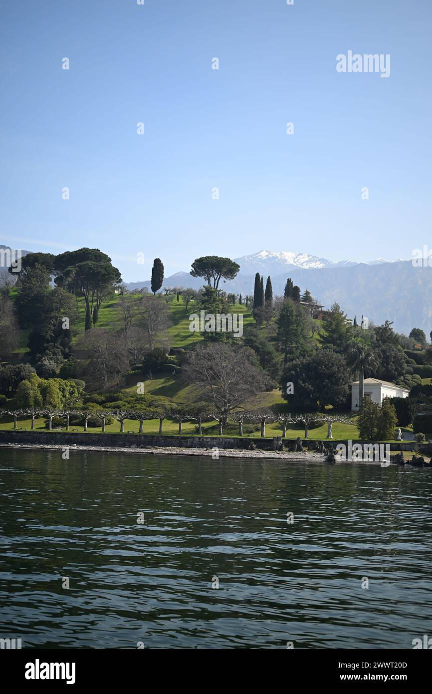 Lac de Como ou Lac de Côme - Lombardie - Italie Banque D'Images