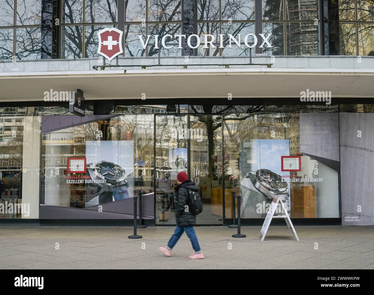 Victorinox, Geschäft, Tauentzienstraße, Charlottenburg, Berlin, Deutschland Banque D'Images