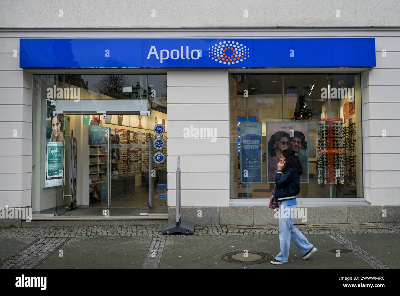 Apollo Optik, Wilmersdorfer Straße, Charlottenburg, Berlin, Deutschland Banque D'Images