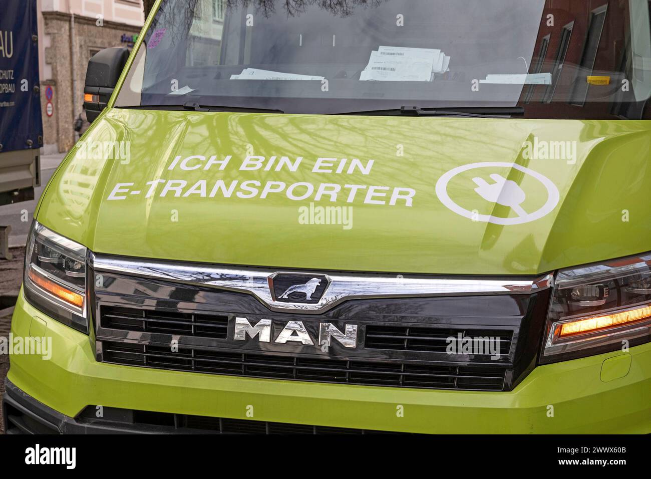 Voiture électrique, E-mobilité Banque D'Images