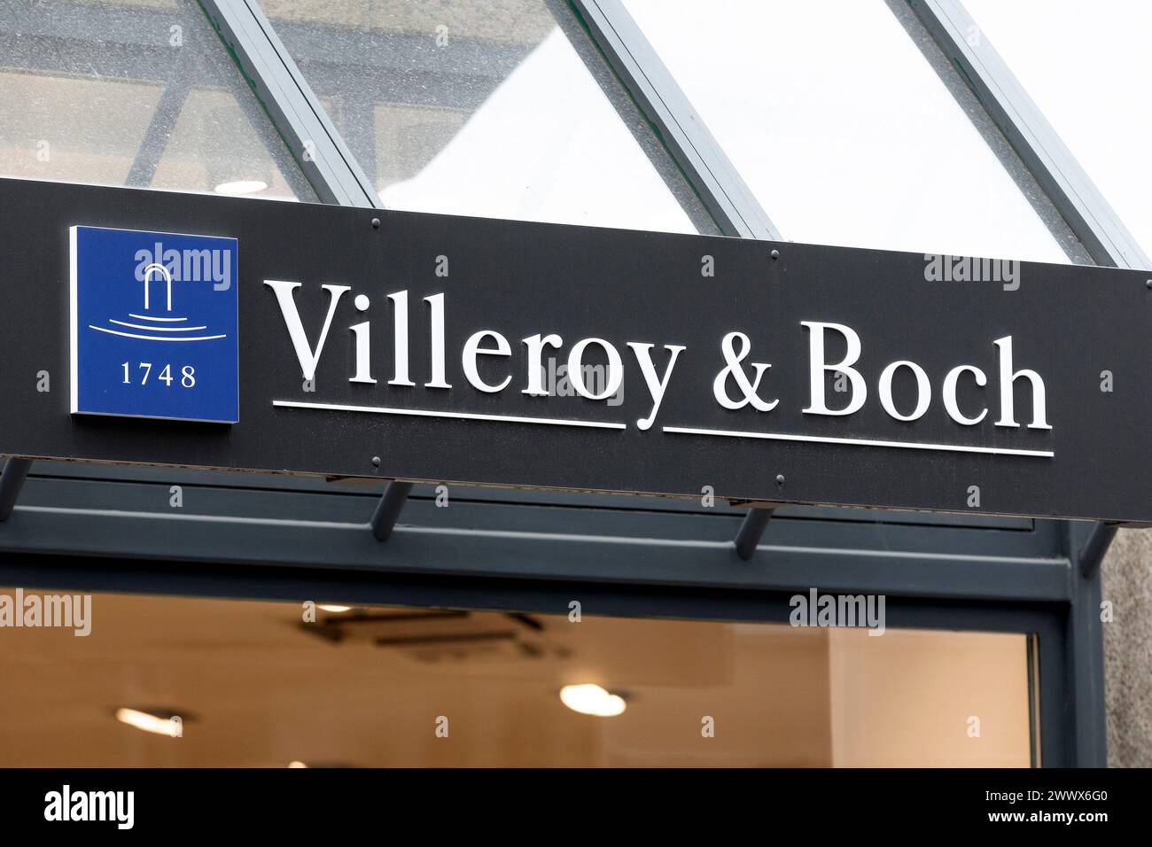 Villeroy & Boch, fabricant de céramique Banque D'Images