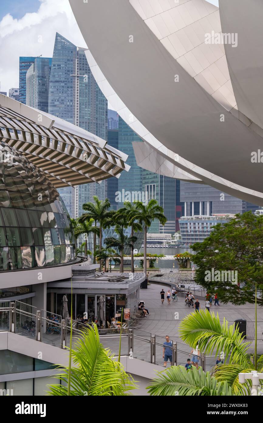 Marina Bay Sands Singapore Banque D'Images