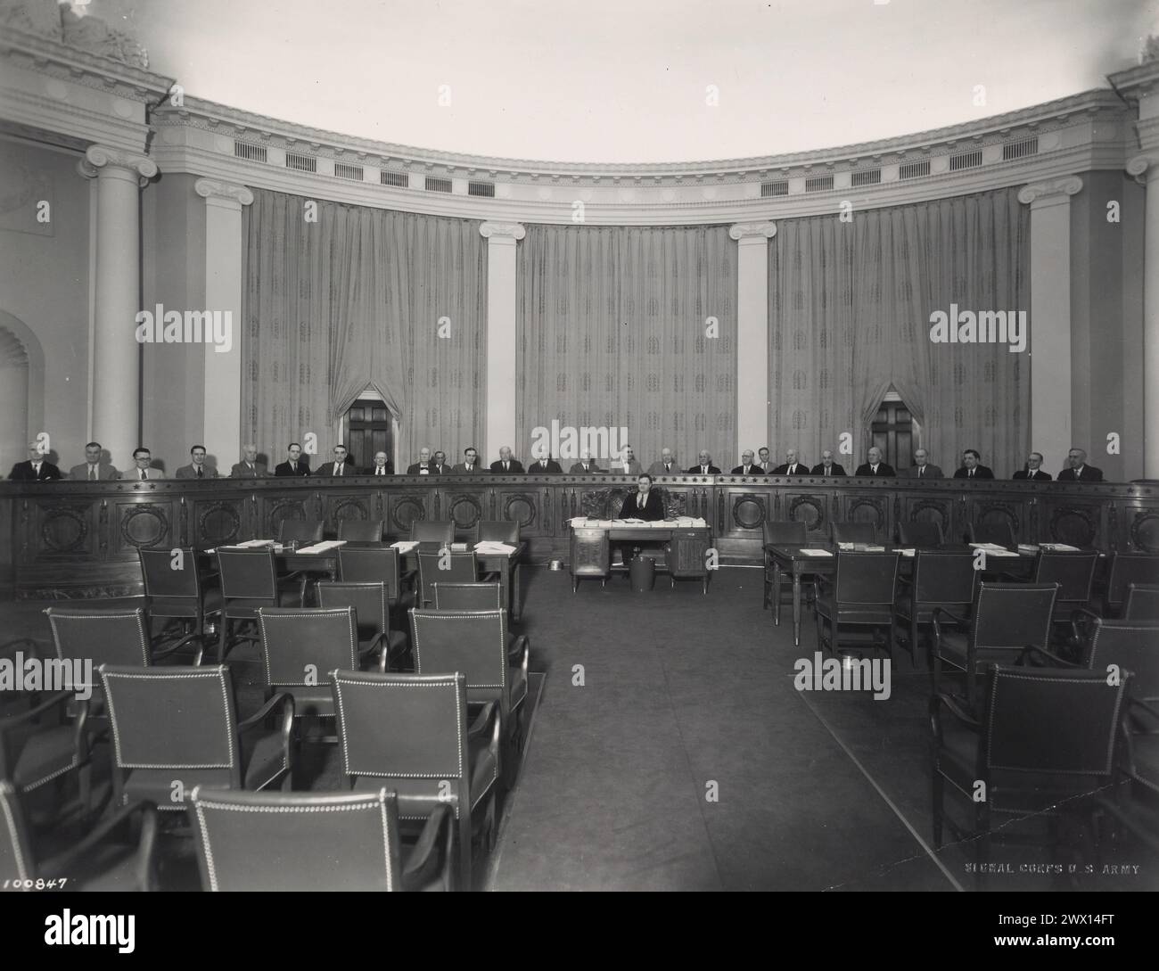 Membres du comité des voies et moyens de la Chambre. 73e Congrès CA. 1934 Banque D'Images