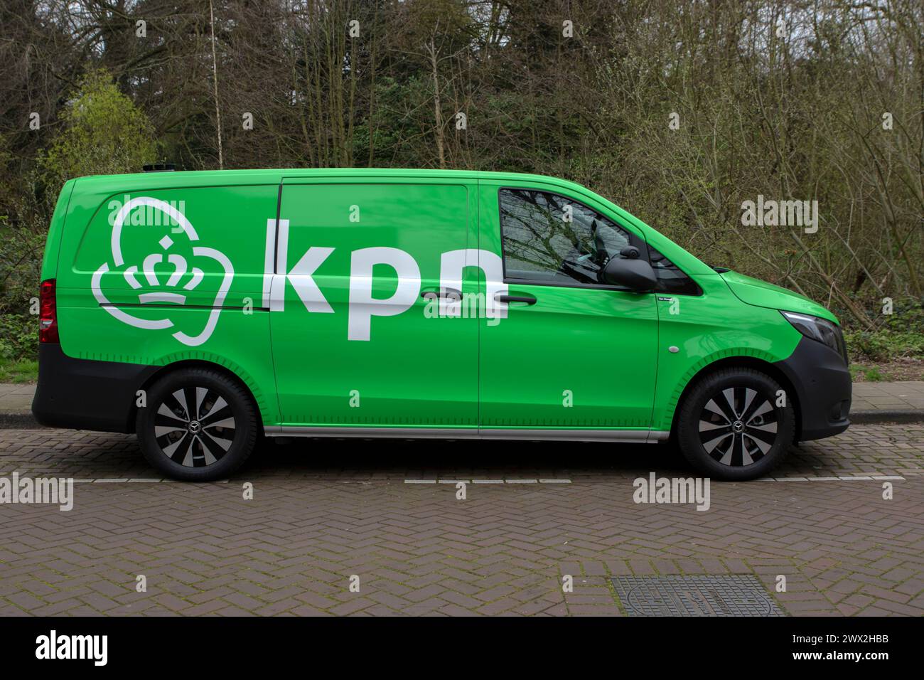 Voiture de société KPN à Amsterdam, pays-Bas 21-3-2024 Banque D'Images