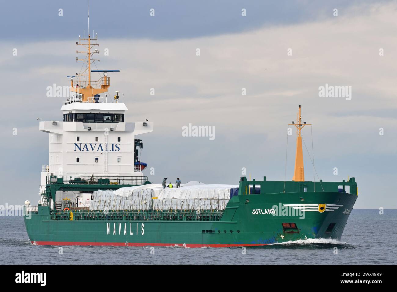 General Cargo Ship JUTLAND Banque D'Images