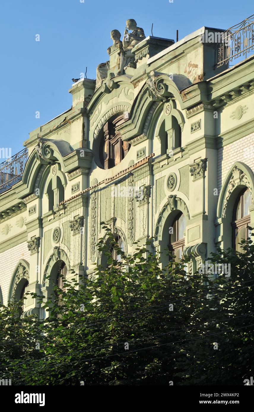 Olimpia location House, Sichovy Striltsiv St, Ivano-Frankivsk, Stanislawow, Ukraine Banque D'Images