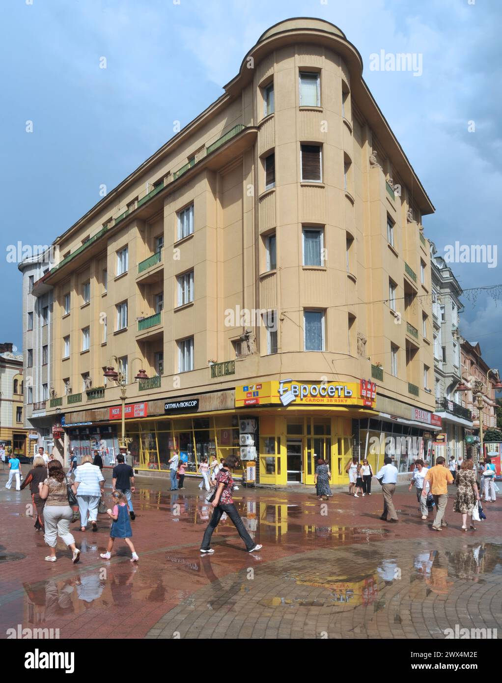 Hauswald location House, Independence Street, Nezalezhnosti, Ivano-Frankivsk, Stanislawow, Ukraine Banque D'Images