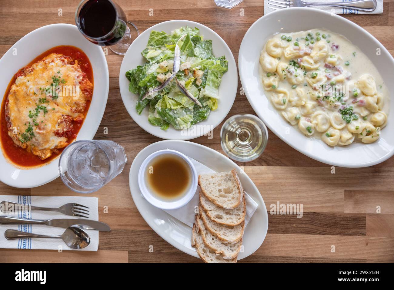 Cuisine italienne Banque D'Images