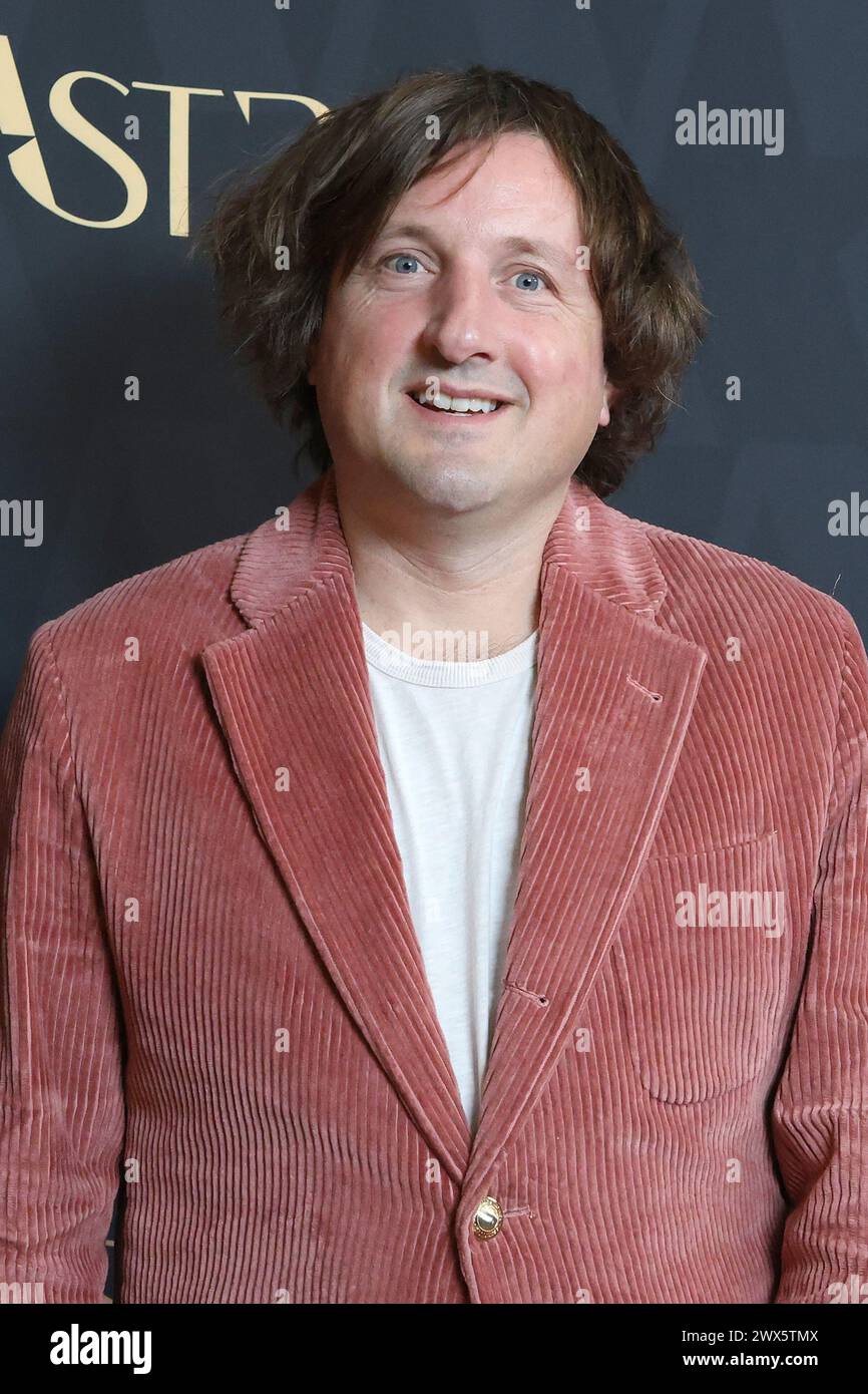 6 janvier 2024, Los Angeles, CA, USA : LOS ANGELES - Jan 6 : Daniel Pemberton à la 7ème cérémonie des Astra film Awards à l'Hôtel Biltmore le 6 janvier 2024 à Los Angeles, CA. (Crédit image : © Kay Blake/ZUMA Press Wire) USAGE ÉDITORIAL SEULEMENT! Non destiné à UN USAGE commercial ! Banque D'Images