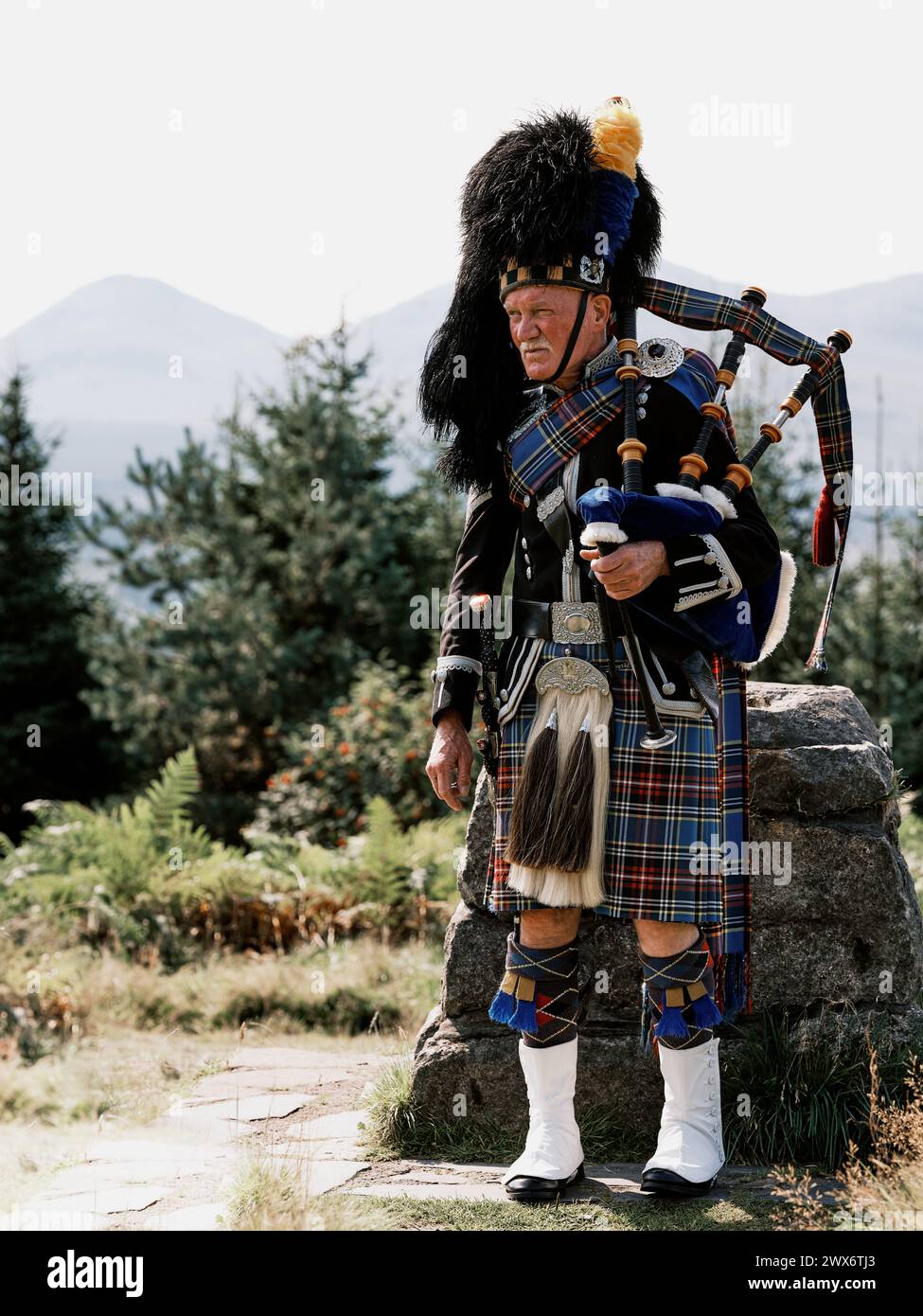 Costume Medieval Homme Kilt Homme Écossais Traditionnel Tartan