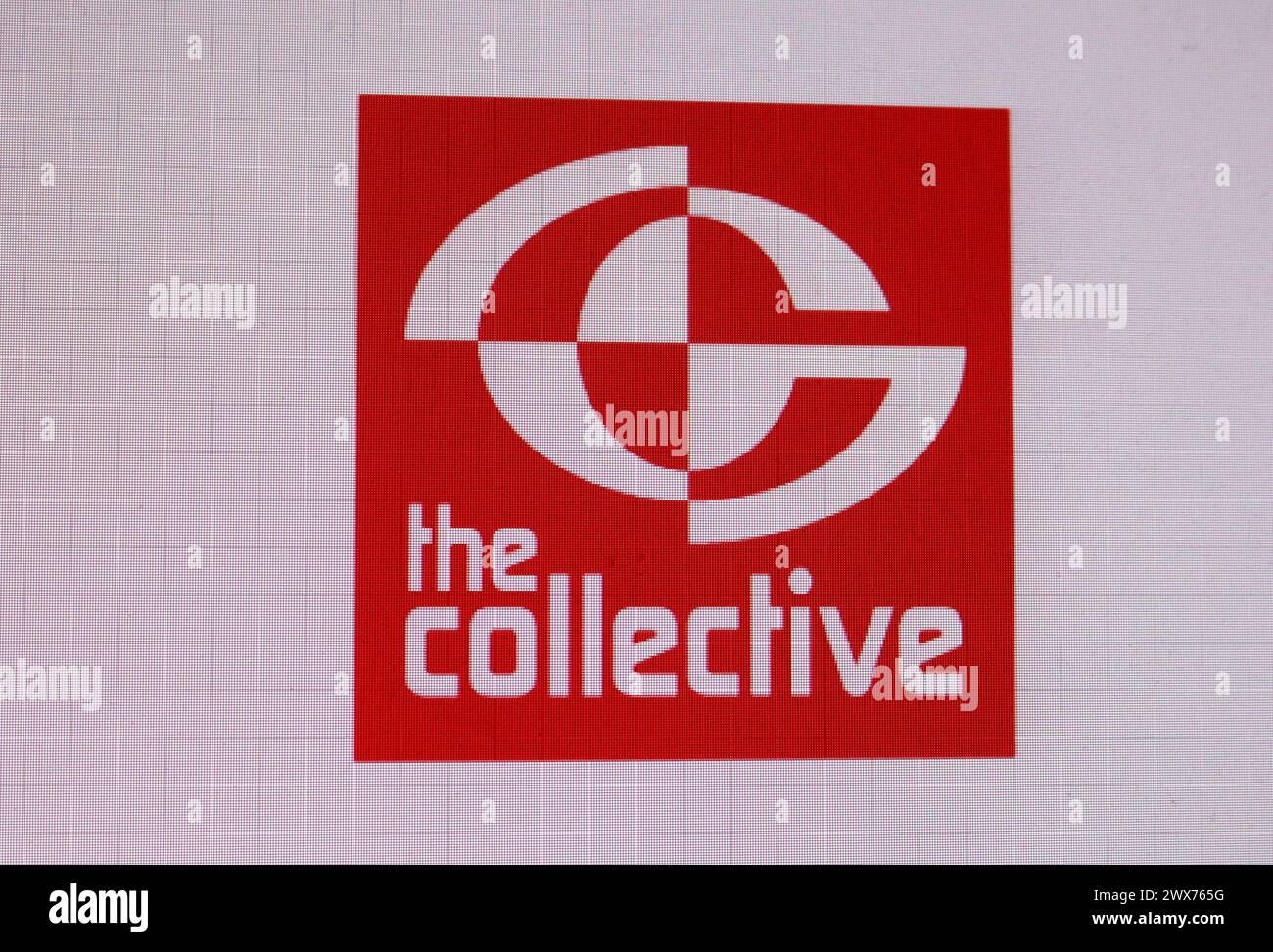 Logo/ Markenname/ marque : The collective, Berlin (nur fuer redaktionelle Verwendung. Keine Werbung. Referenzdatenbank : http://www.360-berlin.de. Banque D'Images