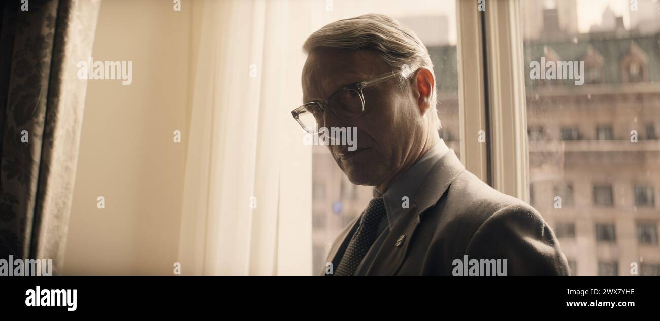 Indiana Jones et le cadran du destin année : 2023 USA réalisateur : James Mangold Mads Mikkelsen Banque D'Images