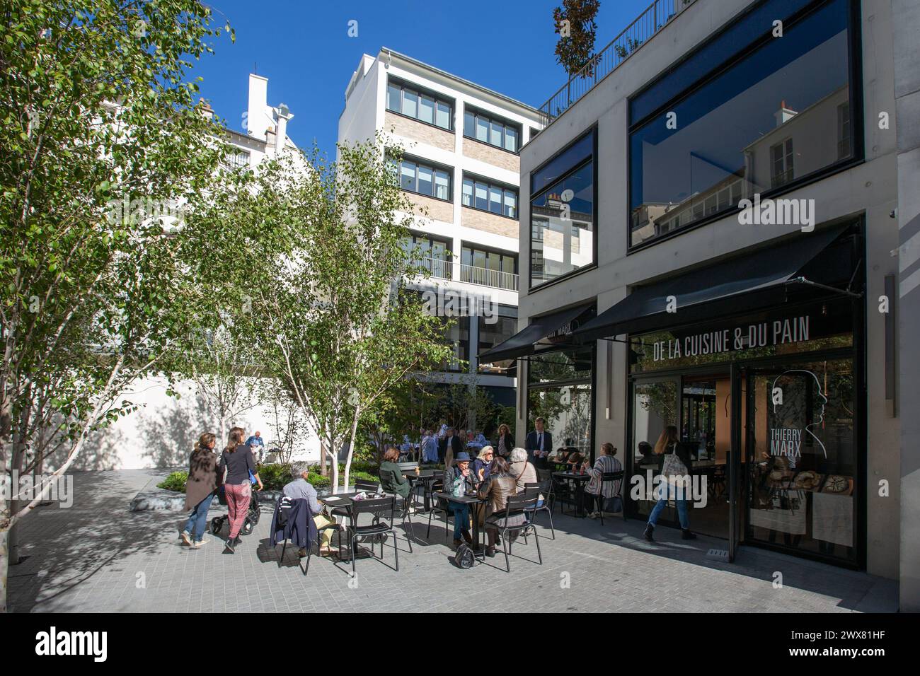 France, région Île de France, Paris 7ème arrondissement de Paris, Beaupassage, restaurants et boutiques de chefs français, passage entre boulevard Raspail, rue de Grenelle et rue du bac Banque D'Images