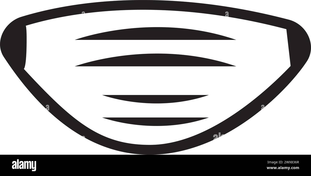Logo d'icône de Maks, illustration de conception vectorielle Illustration de Vecteur
