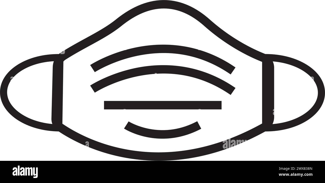 Logo d'icône de Maks, illustration de conception vectorielle Illustration de Vecteur