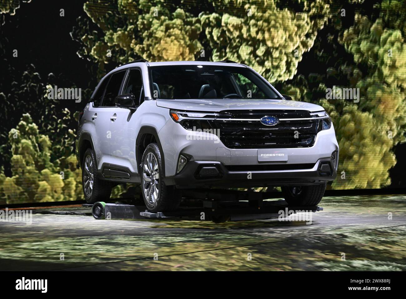 2024 Subaru Forester au salon international de l'auto de New York au Javits Center le 27 mars 2024 à New York. Banque D'Images