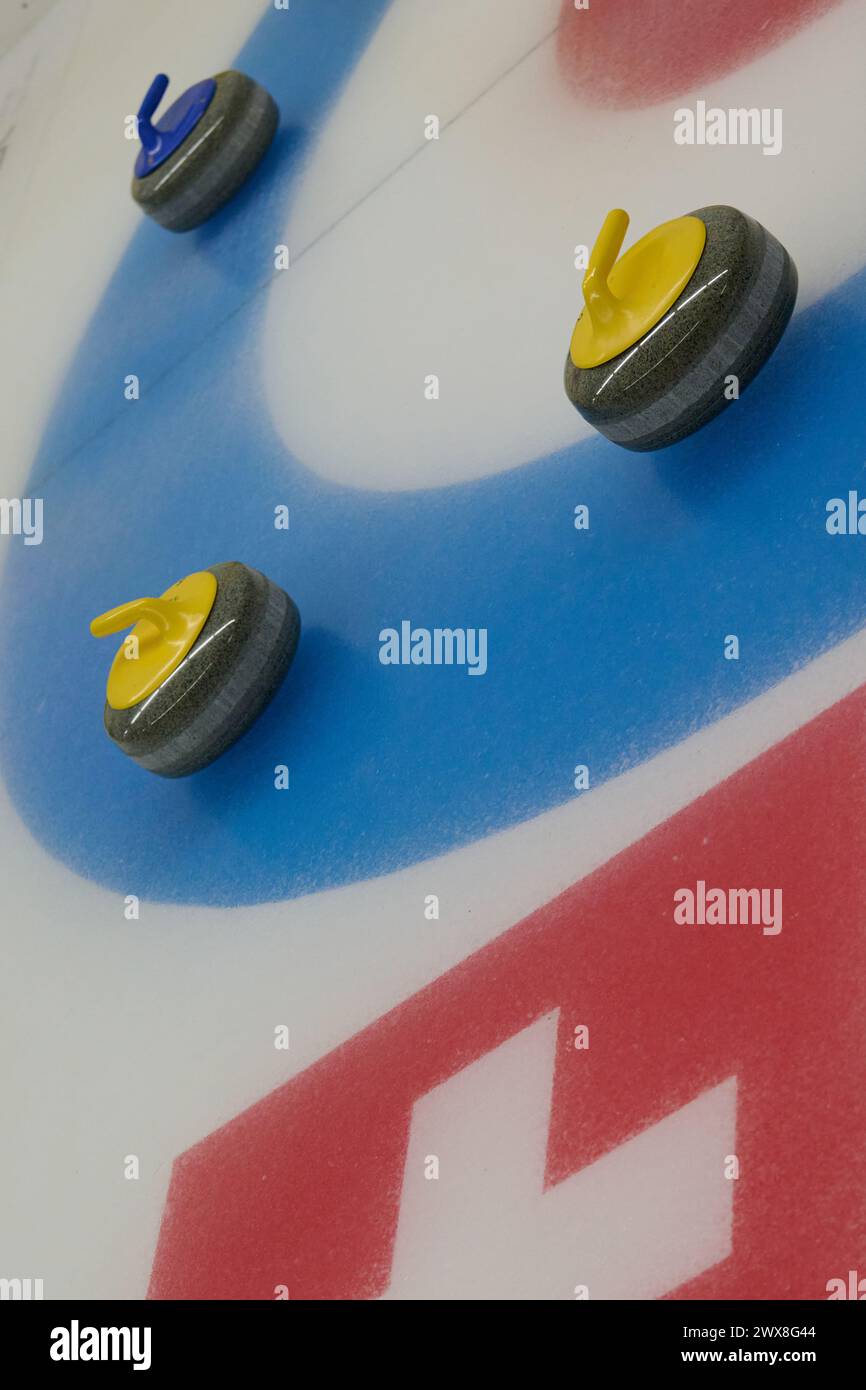 Curling Banque D'Images