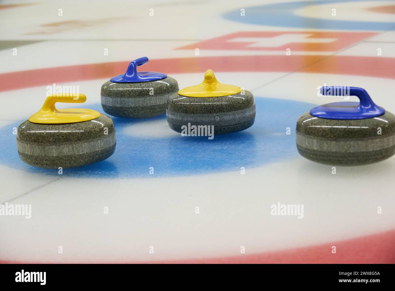 Curling Banque D'Images