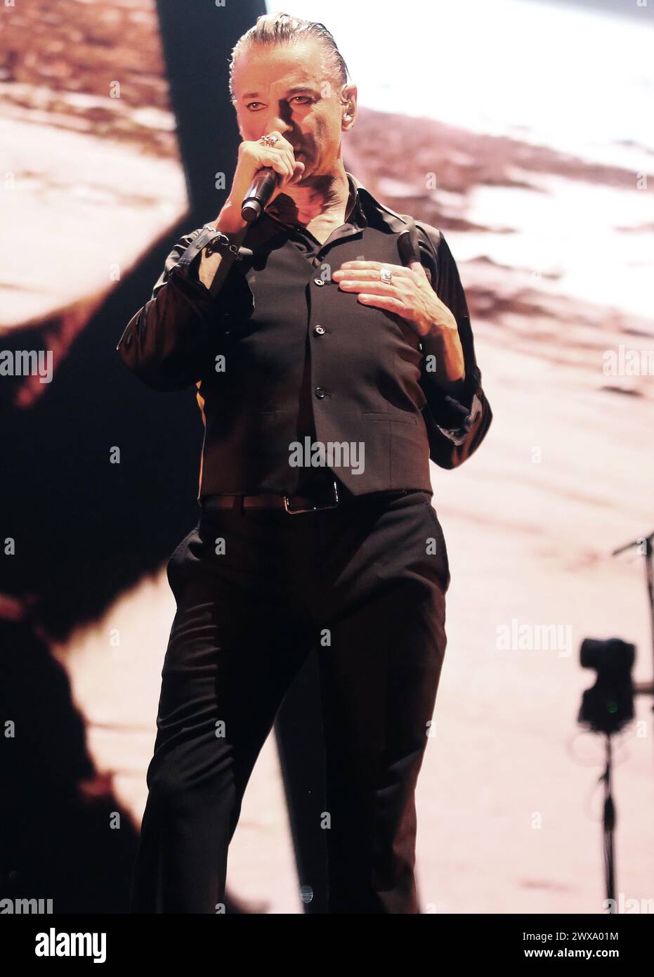 Milan, IT. 28 mars 2024. Depeche mode en concert au Forum d'Assago (mi) crédit : Agence photo indépendante/Alamy Live News Banque D'Images