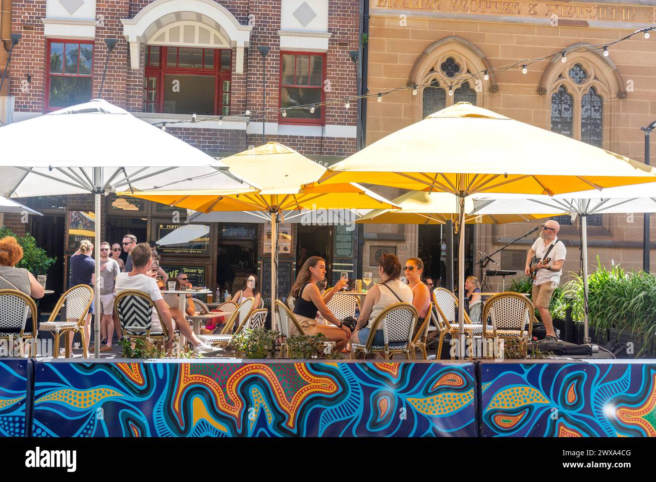 Fortune of War Bar, George Street, The Rocks, Sydney, Nouvelle-Galles du Sud, Australie Banque D'Images