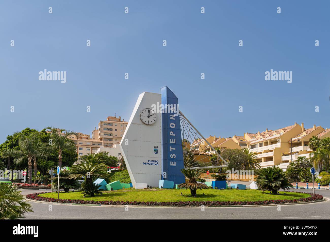 Estepona sur la Costa del sol Banque D'Images