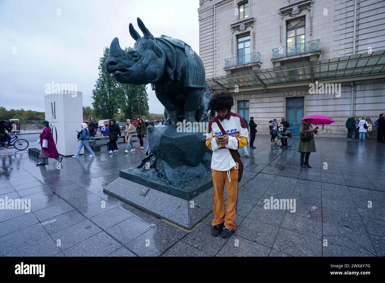 Le Musée d'Orsay est un musée situé à Paris, sur la rive gauche de la Seine Banque D'Images