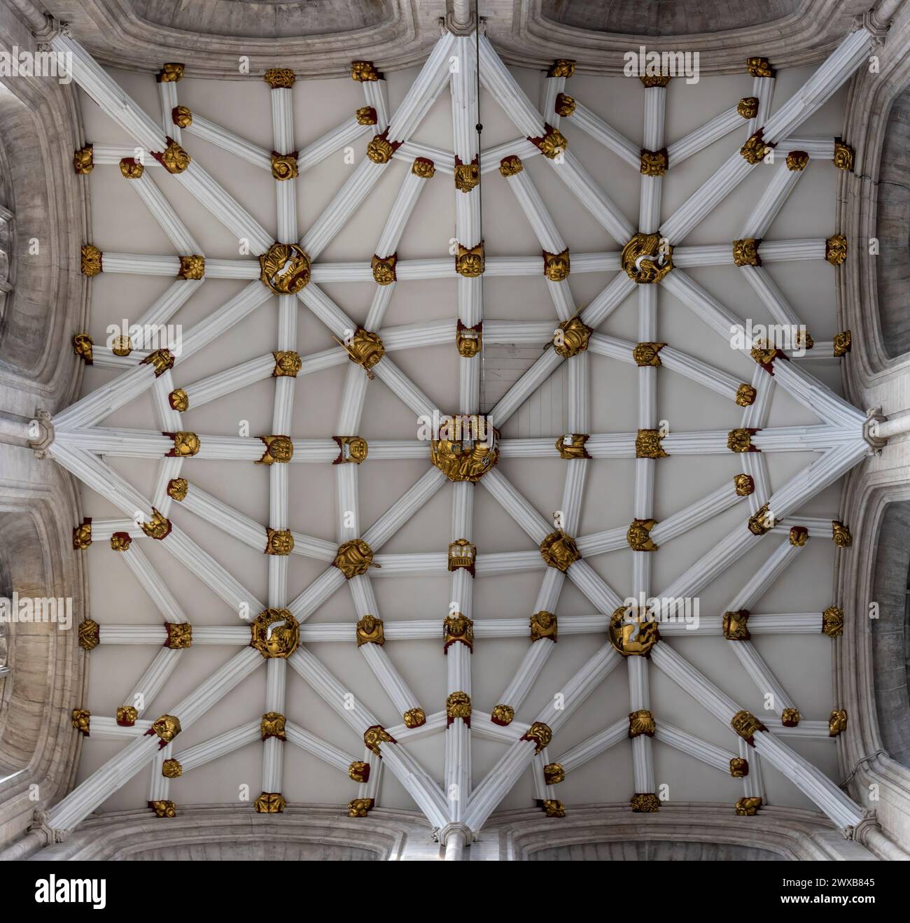 La traversée, cathédrale York Minster, York, Angleterre Banque D'Images