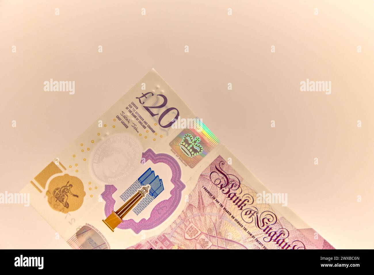Livre sterling - GBP - est la monnaie du Royaume-Uni et de neuf de ses territoires associés. Banque D'Images